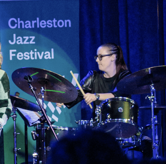 Dr. Colleen Clark Drummer Charleston Jazz Festival