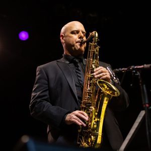 Robert Lewis playing Saxophone