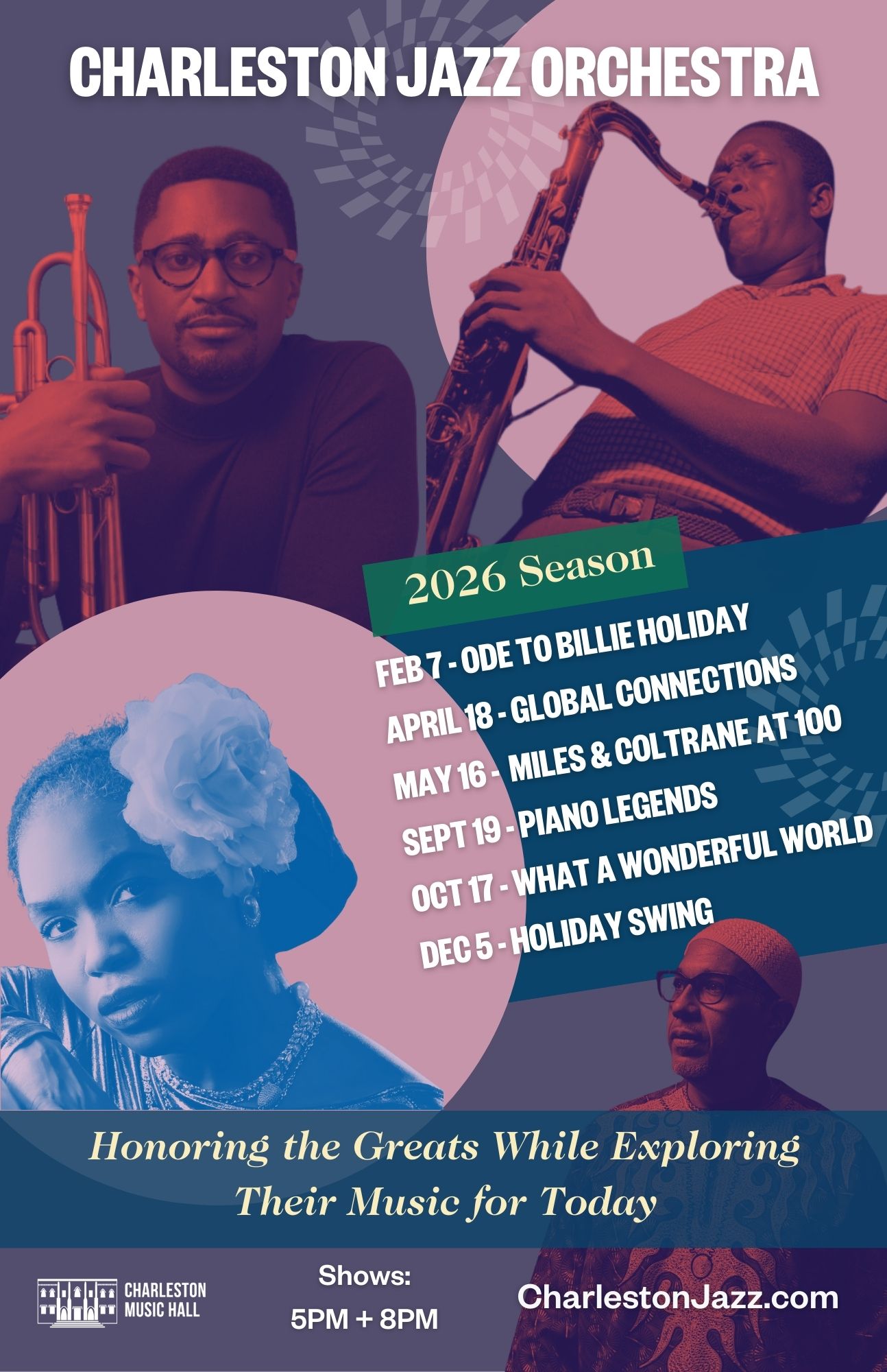 Charleston Jazz Orchestra Season 18 Poster